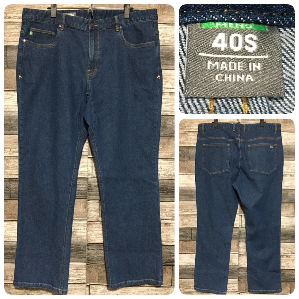 Stio Straight Jeans Men’s 40S Blue Denim Stretch (Inseam 29)